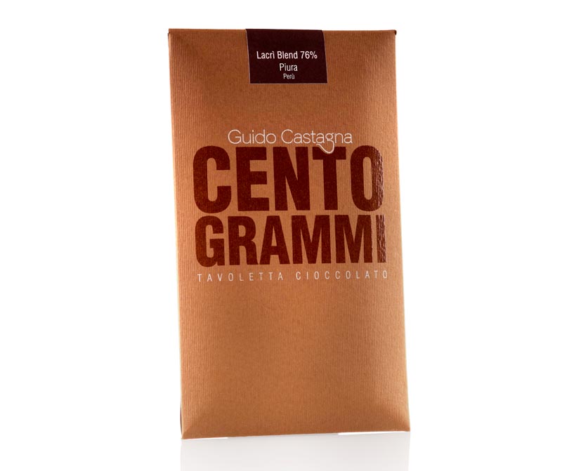 Tavoletta CENTOGRAMMI - Lacrì blend 76% Piura Perù